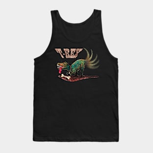 T-REX dog Tank Top